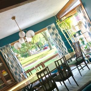 2 West Elm curtains in great shape